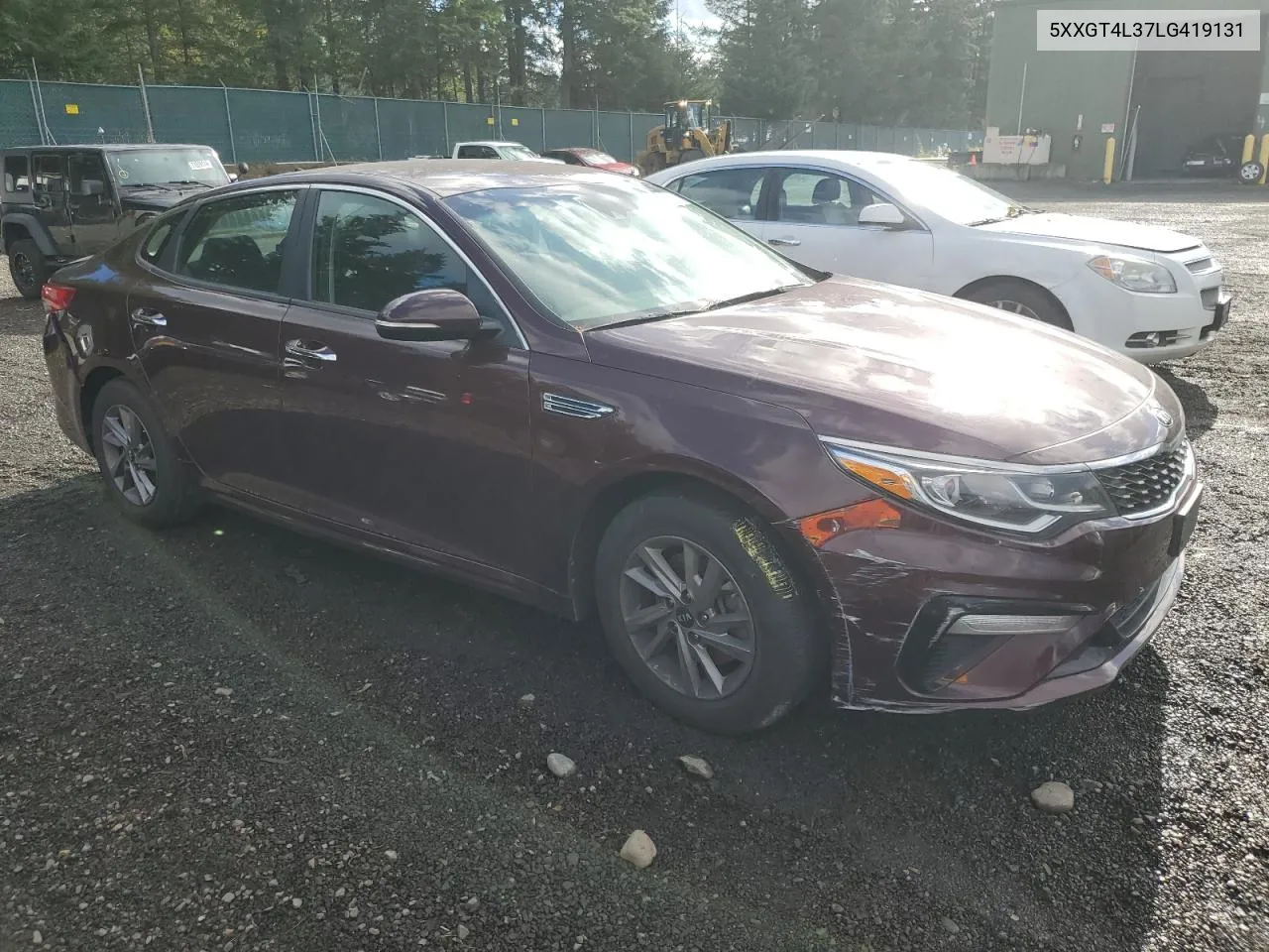 2020 Kia Optima Lx VIN: 5XXGT4L37LG419131 Lot: 78288924