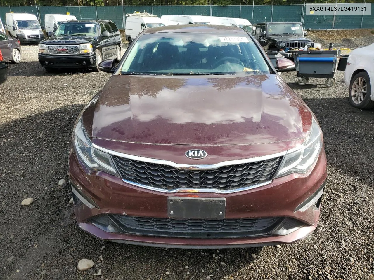 2020 Kia Optima Lx VIN: 5XXGT4L37LG419131 Lot: 78288924