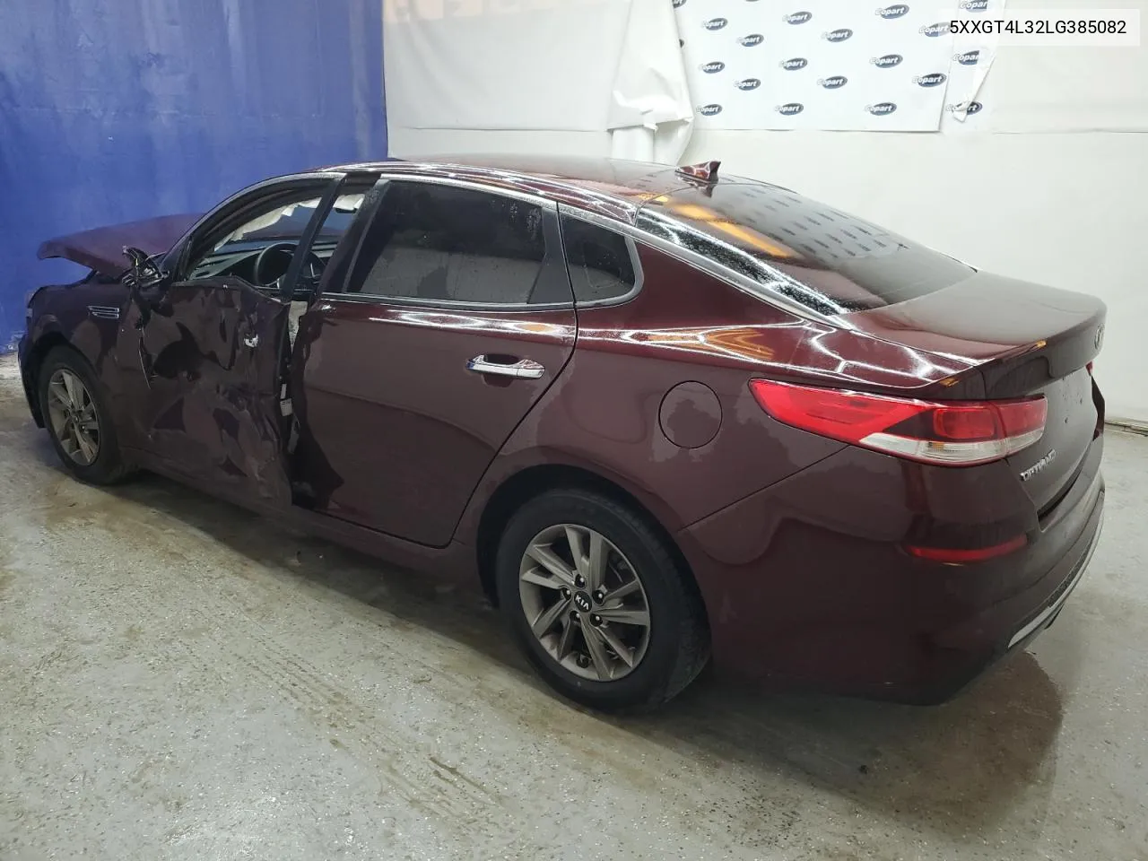 2020 Kia Optima Lx VIN: 5XXGT4L32LG385082 Lot: 78507554