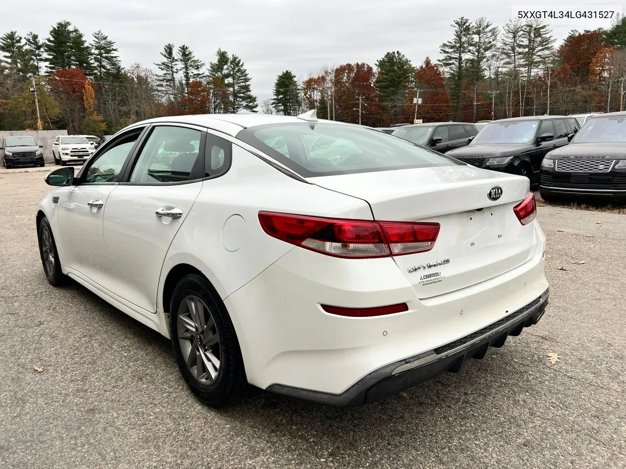 5XXGT4L34LG431527 2020 Kia Optima Lx