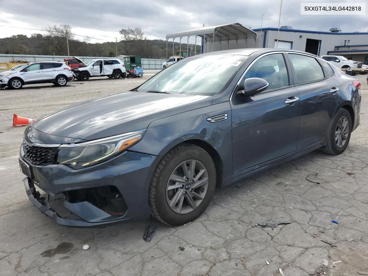 2020 Kia Optima Lx VIN: 5XXGT4L34LG442818 Lot: 79023574