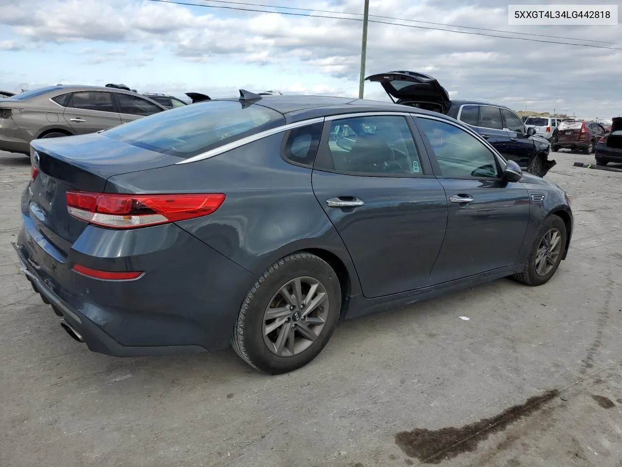 2020 Kia Optima Lx VIN: 5XXGT4L34LG442818 Lot: 79023574