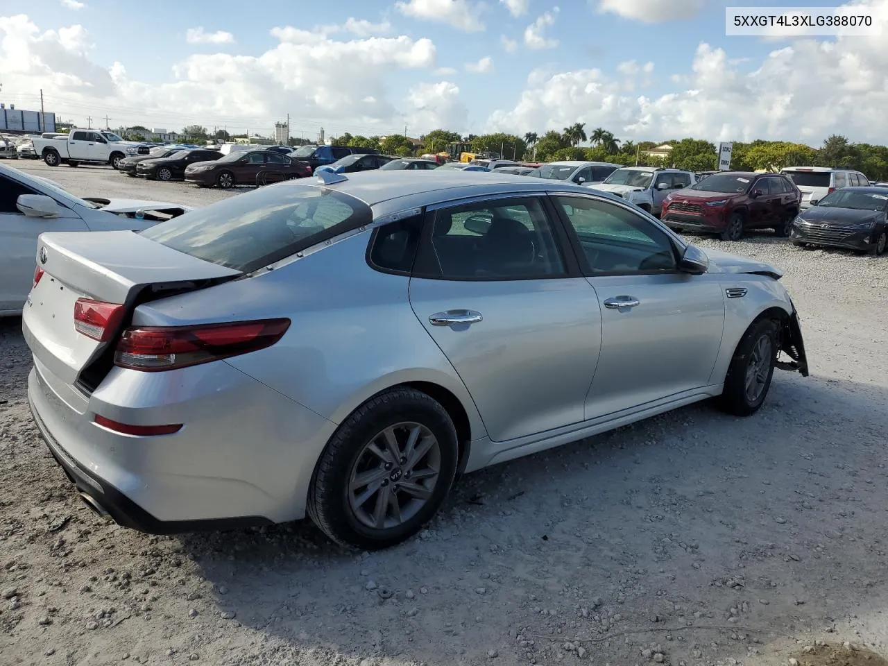 2020 Kia Optima Lx VIN: 5XXGT4L3XLG388070 Lot: 79096474