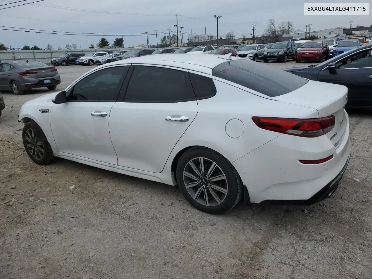 2020 Kia Optima Ex VIN: 5XXGU4L1XLG411715 Lot: 79638914