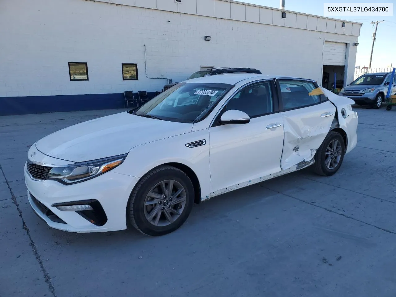 2020 Kia Optima Lx VIN: 5XXGT4L37LG434700 Lot: 79966464