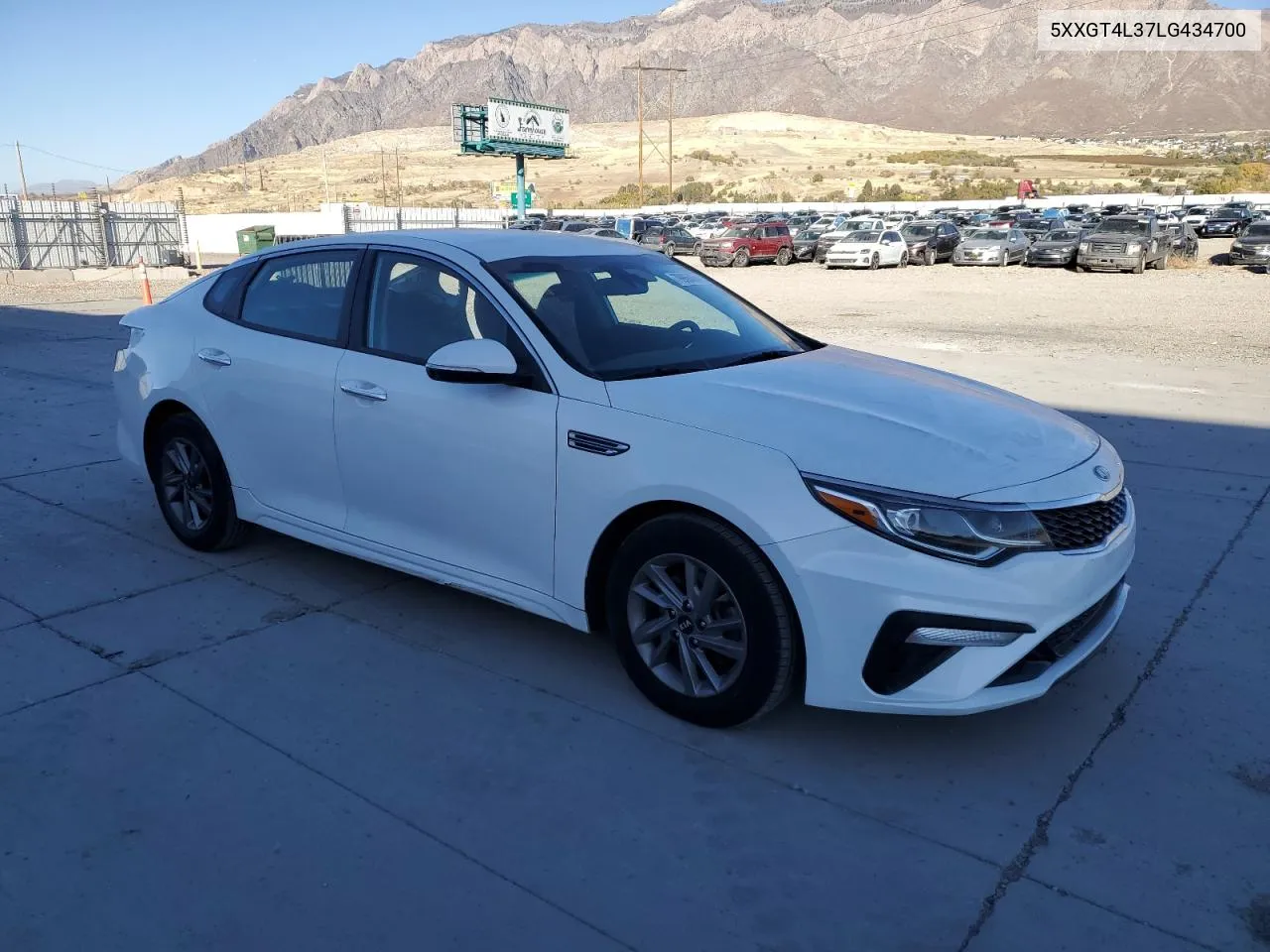 2020 Kia Optima Lx VIN: 5XXGT4L37LG434700 Lot: 79966464