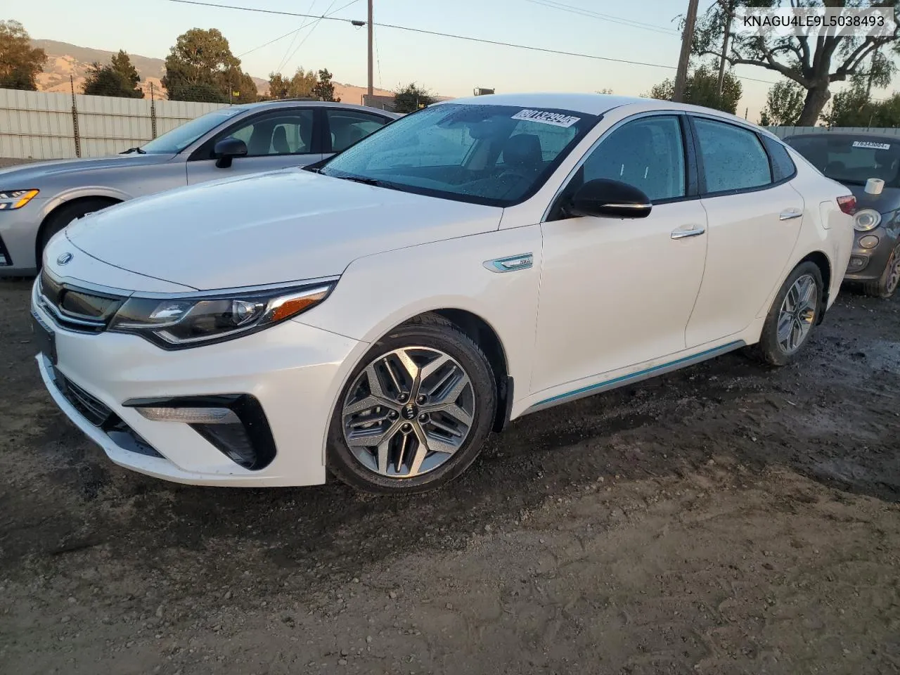 2020 Kia Optima Hybrid Ex VIN: KNAGU4LE9L5038493 Lot: 80132994