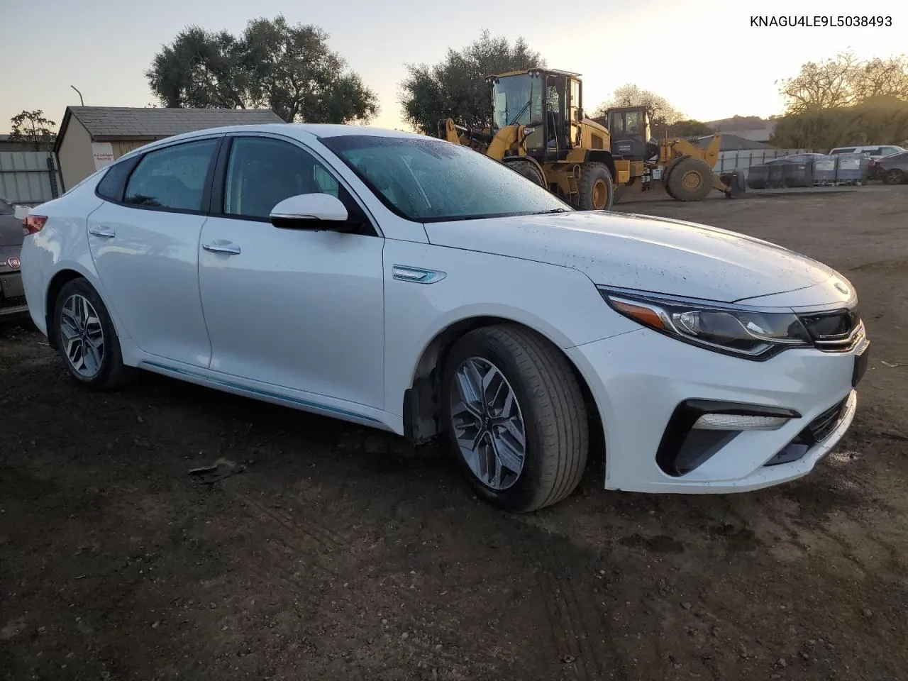 2020 Kia Optima Hybrid Ex VIN: KNAGU4LE9L5038493 Lot: 80132994