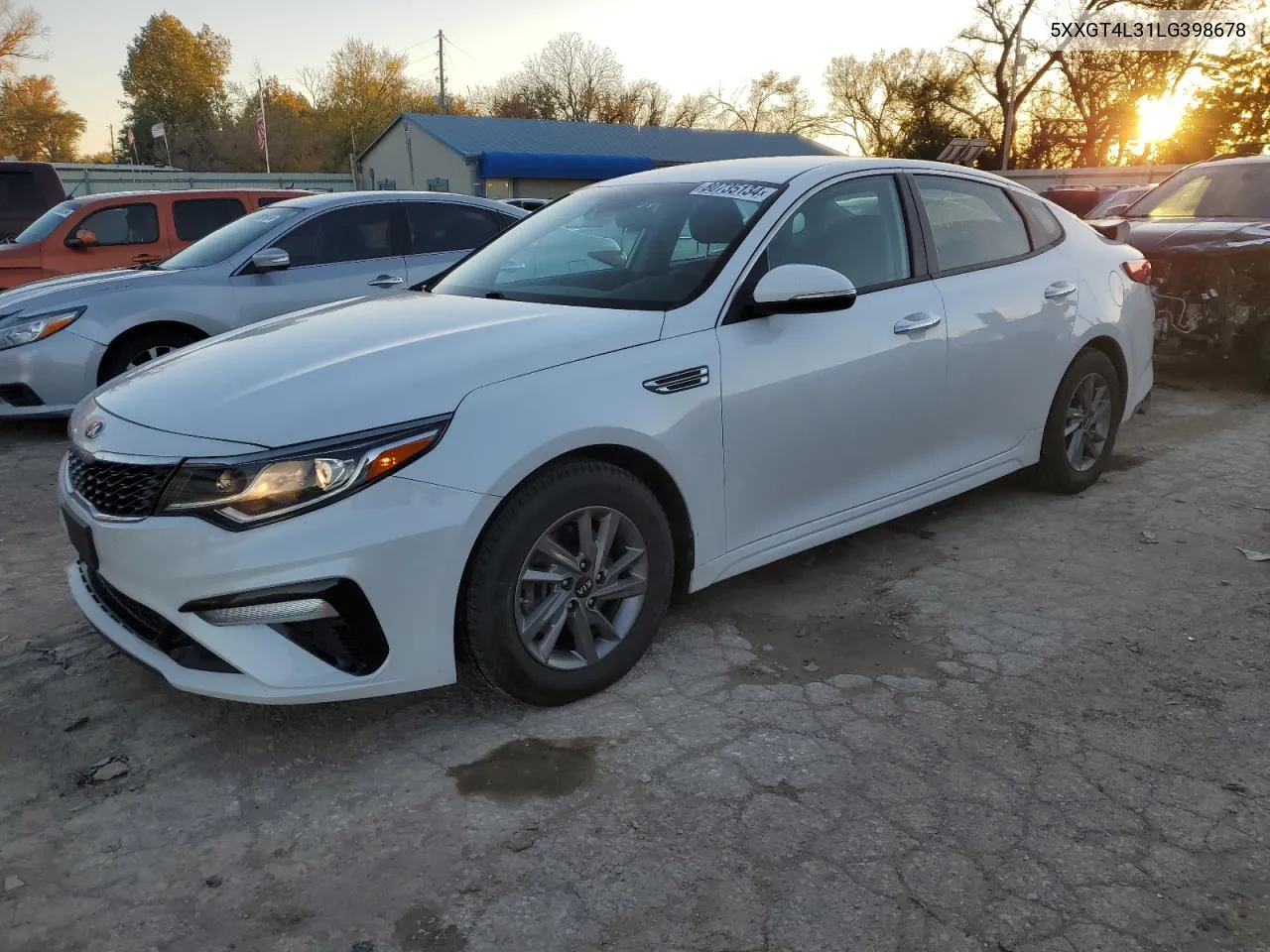 2020 Kia Optima Lx VIN: 5XXGT4L31LG398678 Lot: 80735134