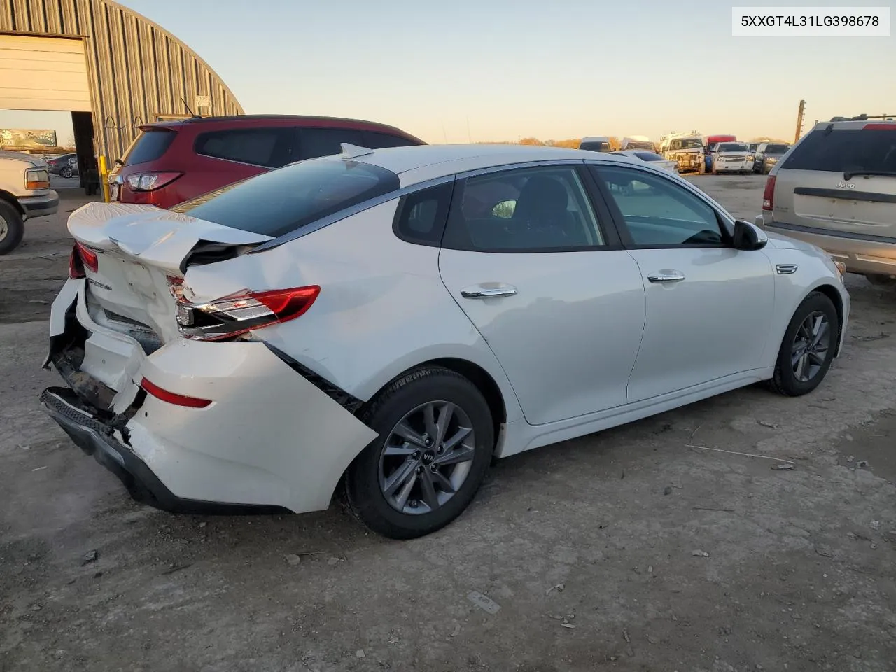 2020 Kia Optima Lx VIN: 5XXGT4L31LG398678 Lot: 80735134