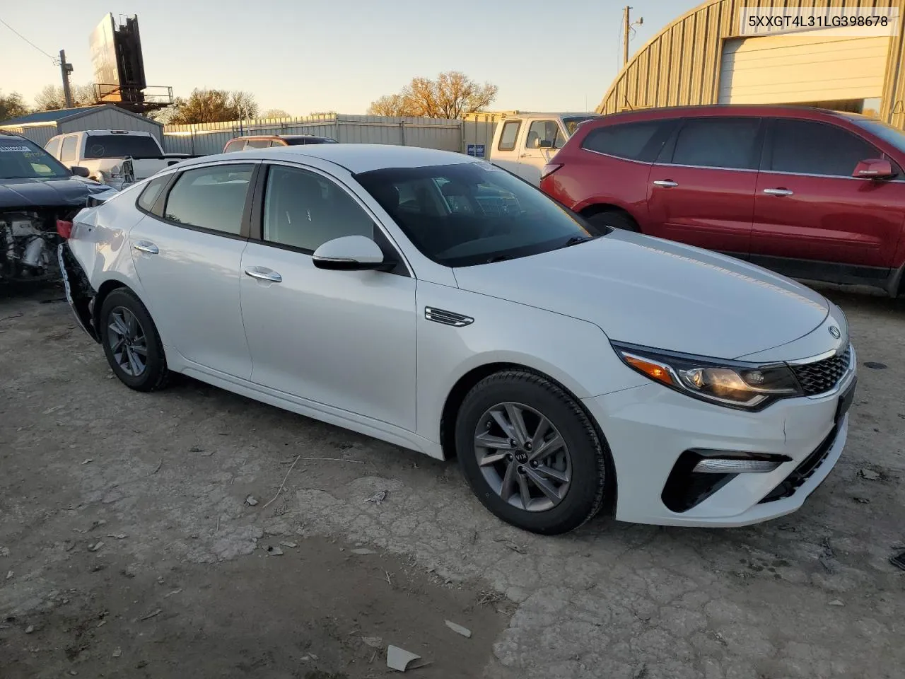 2020 Kia Optima Lx VIN: 5XXGT4L31LG398678 Lot: 80735134