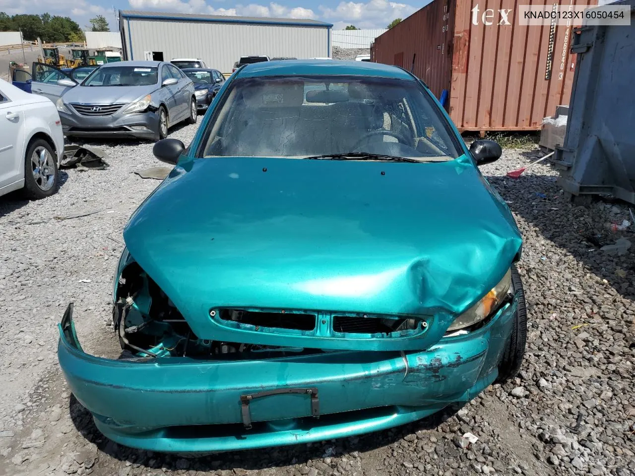 2001 Kia Rio VIN: KNADC123X16050454 Lot: 70842064