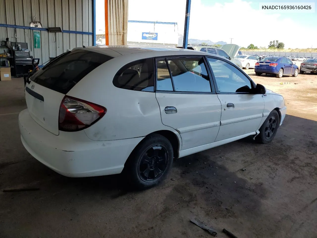 KNADC165936160426 2003 Kia Rio Cinco