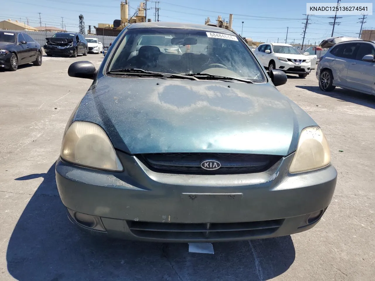 KNADC125136274541 2003 Kia Rio