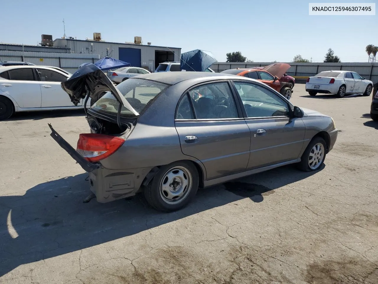 2004 Kia Rio VIN: KNADC125946307495 Lot: 65368134