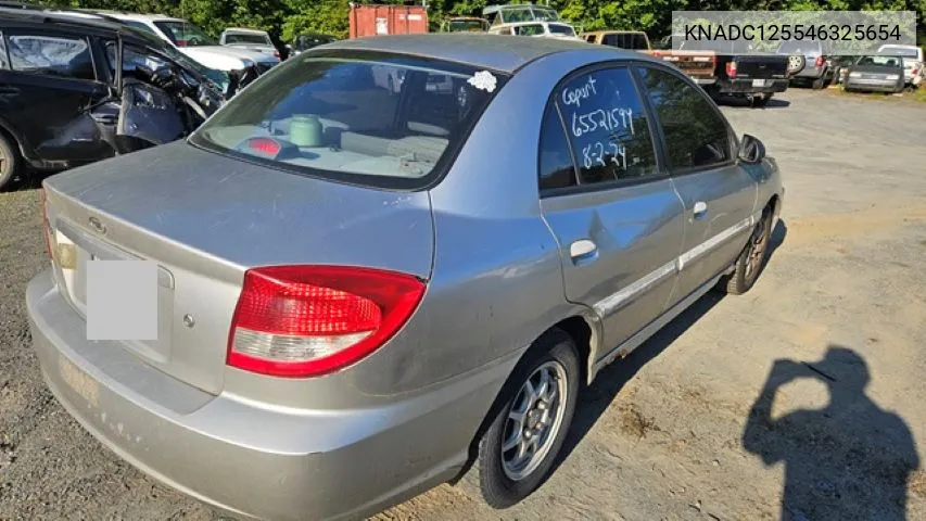 KNADC125546325654 2004 Kia Rio