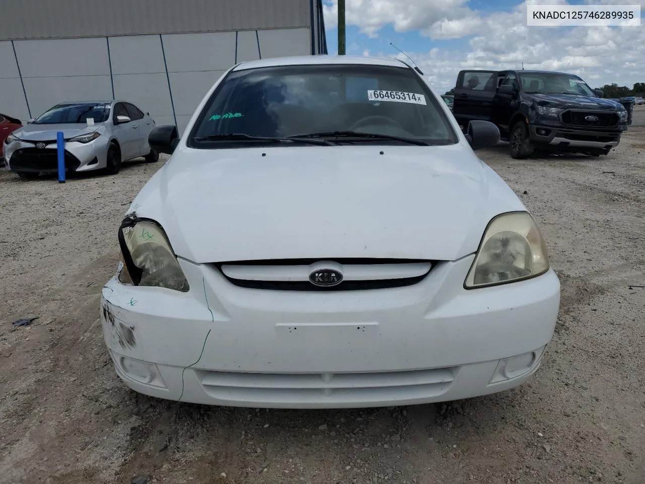 2004 Kia Rio VIN: KNADC125746289935 Lot: 66465314