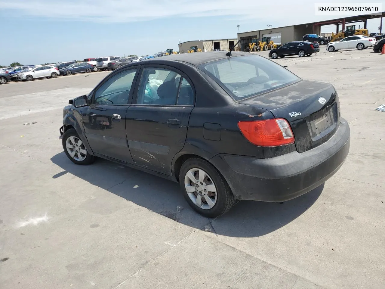 2006 Kia Rio VIN: KNADE123966079610 Lot: 67720964