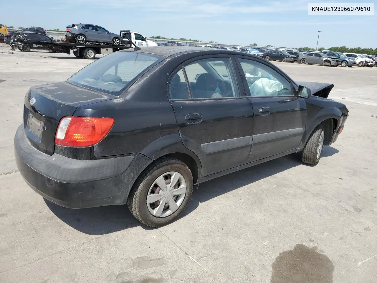 KNADE123966079610 2006 Kia Rio