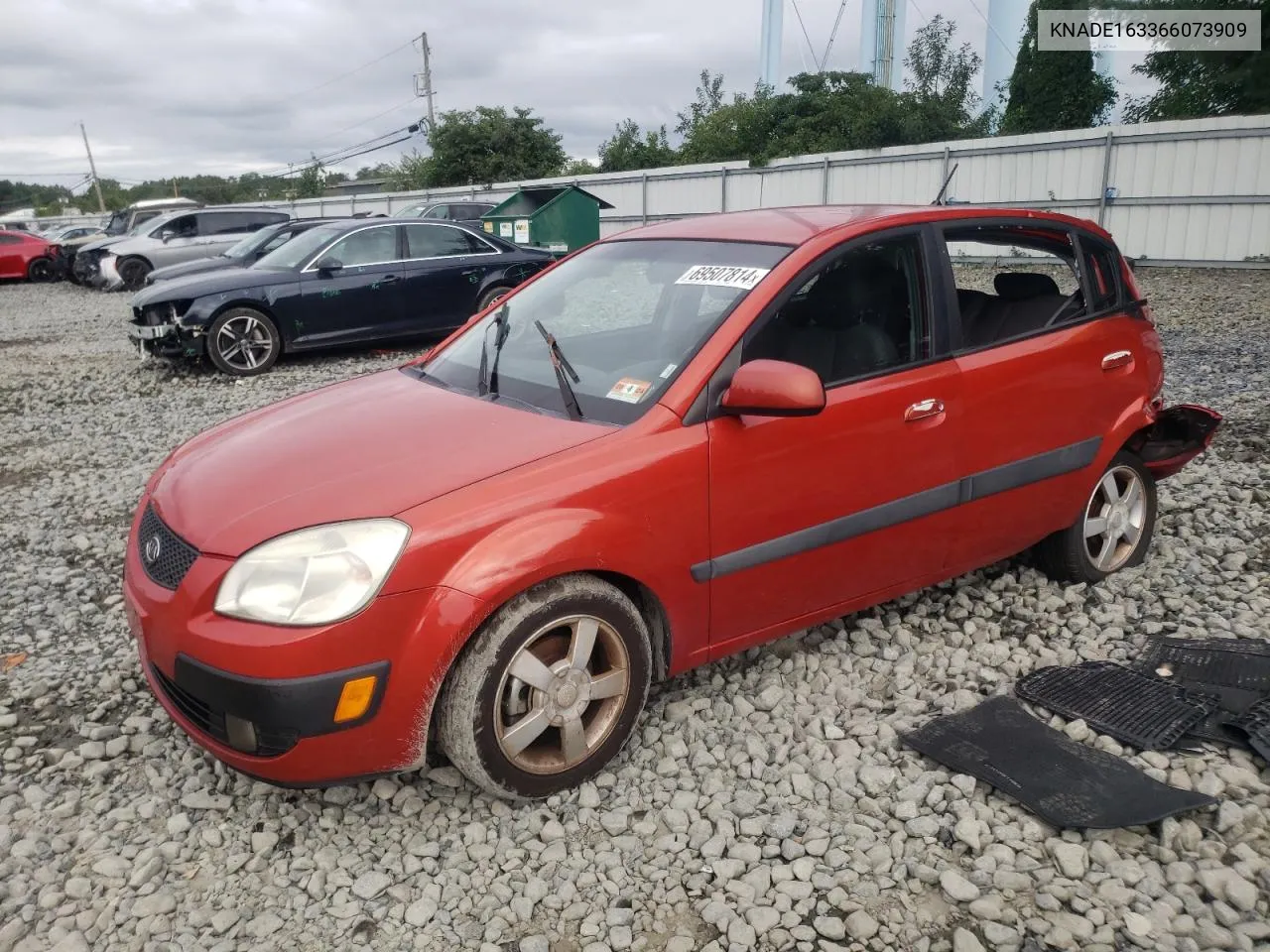 2006 Kia Rio 5 VIN: KNADE163366073909 Lot: 69507814