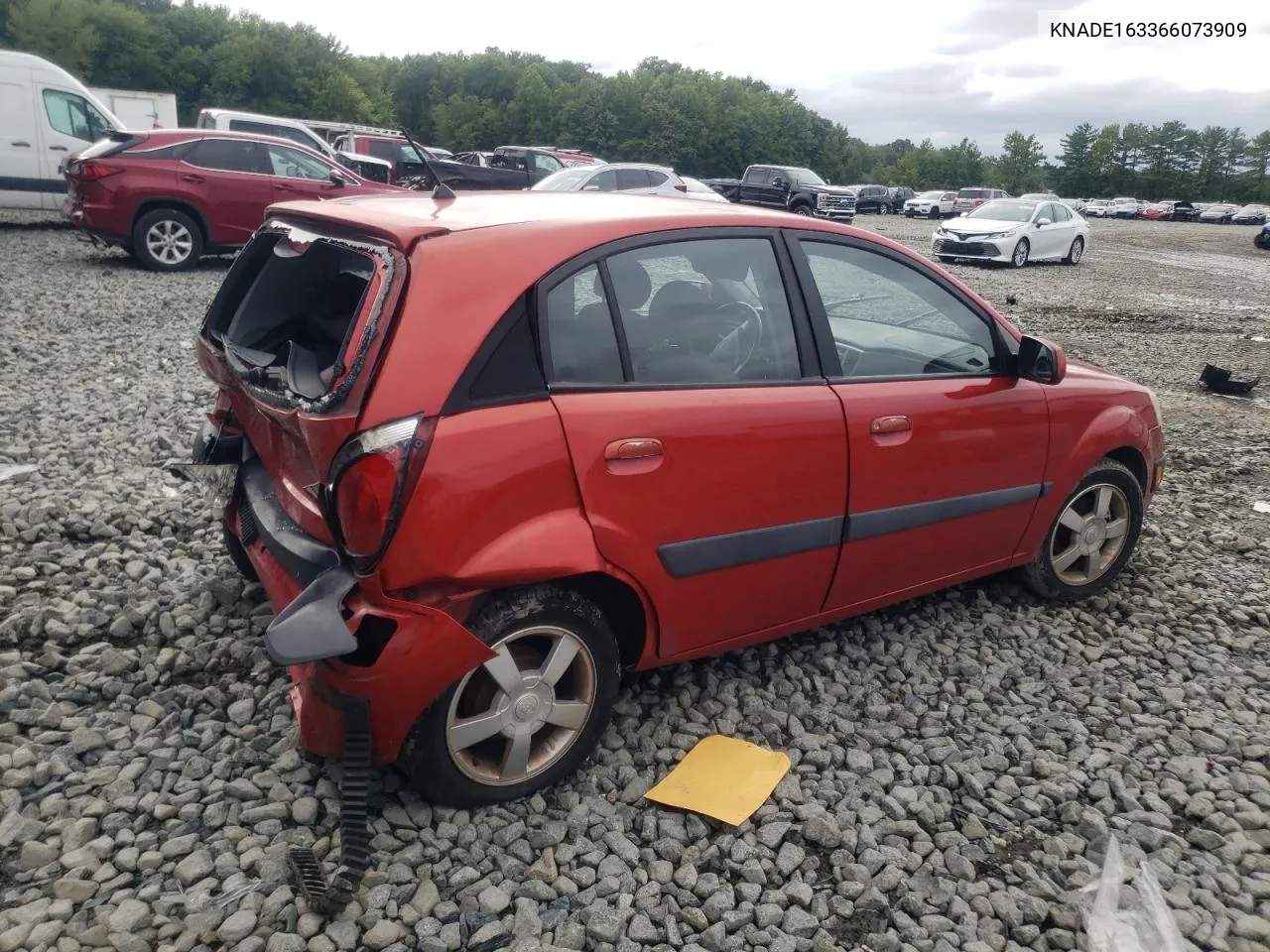 2006 Kia Rio 5 VIN: KNADE163366073909 Lot: 69507814