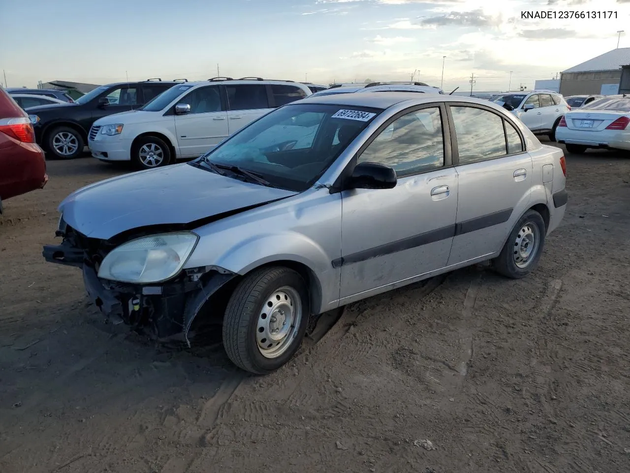 KNADE123766131171 2006 Kia Rio