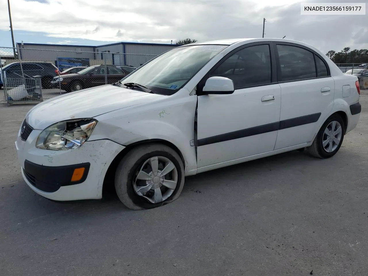 KNADE123566159177 2006 Kia Rio