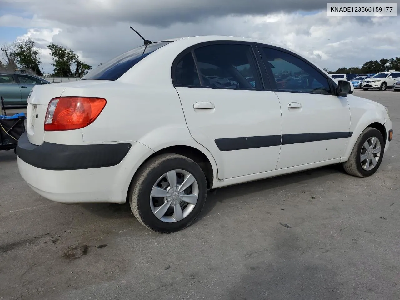 2006 Kia Rio VIN: KNADE123566159177 Lot: 78911084