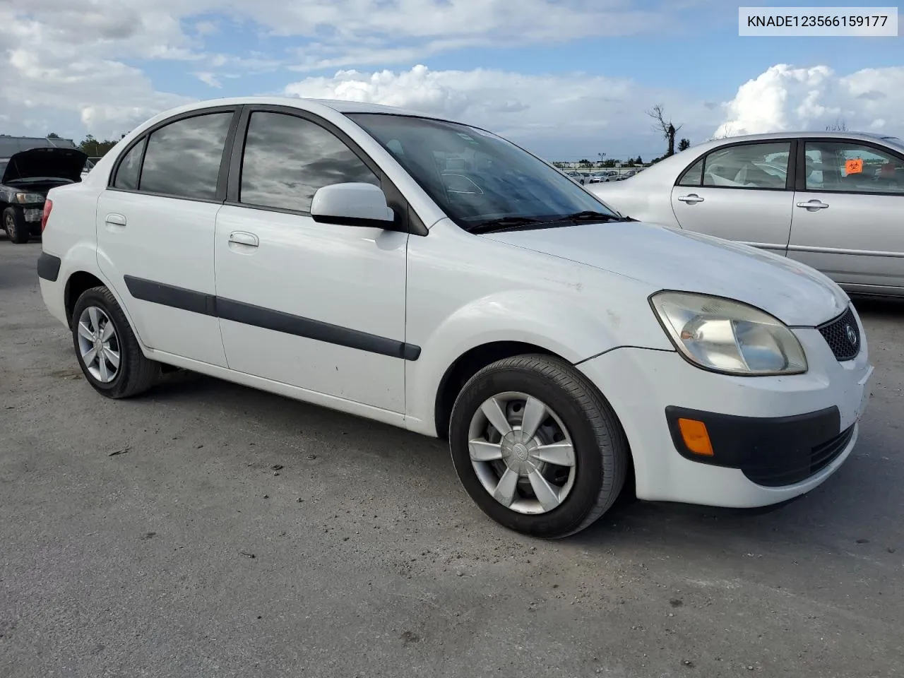 2006 Kia Rio VIN: KNADE123566159177 Lot: 78911084