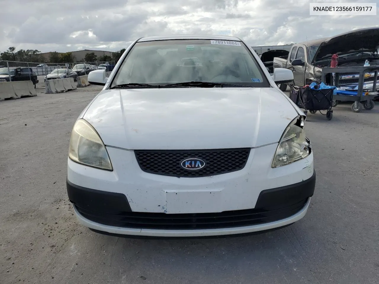 2006 Kia Rio VIN: KNADE123566159177 Lot: 78911084