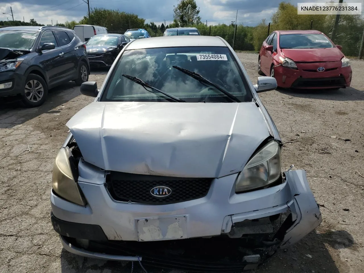 KNADE123776231384 2007 Kia Rio Base