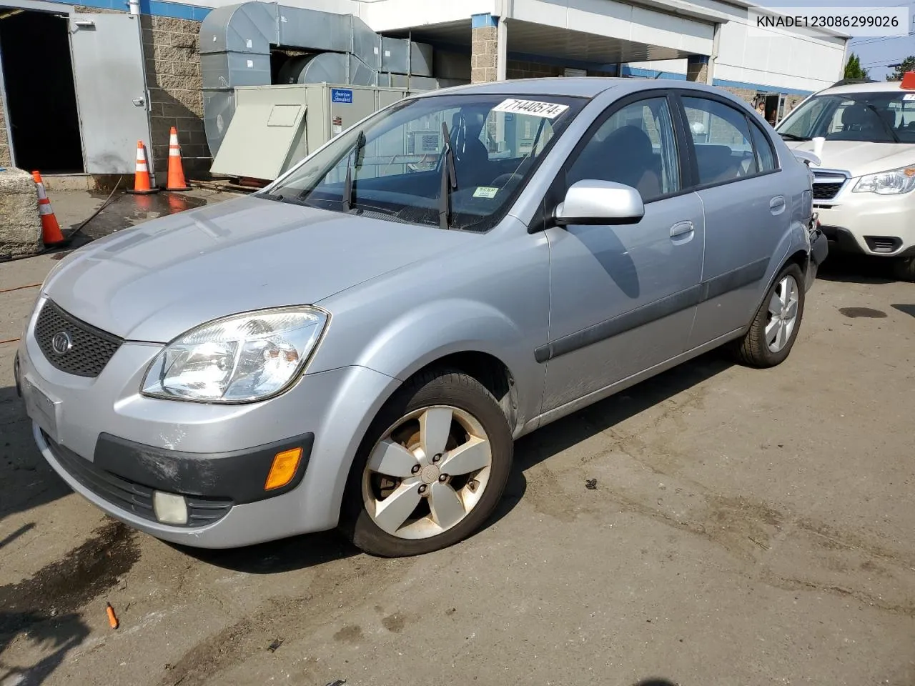 KNADE123086299026 2008 Kia Rio Base