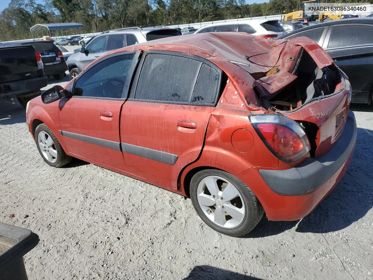 2008 Kia Rio 5 Sx VIN: KNADE163086340460 Lot: 74181574