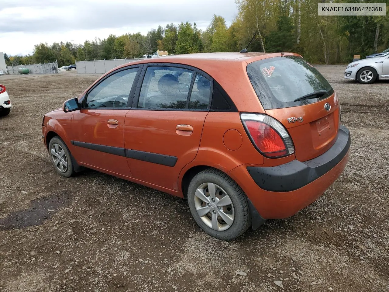 2008 Kia Rio 5 Sx VIN: KNADE163486426368 Lot: 74938244