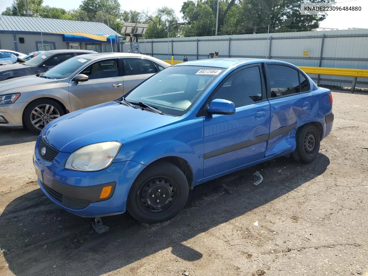 2009 Kia Rio Base VIN: KNADE223096484880 Lot: 68272464