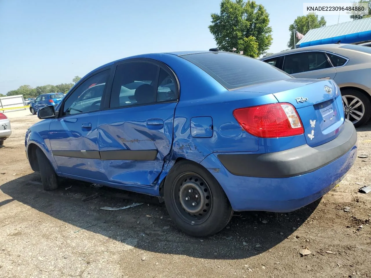 2009 Kia Rio Base VIN: KNADE223096484880 Lot: 68272464