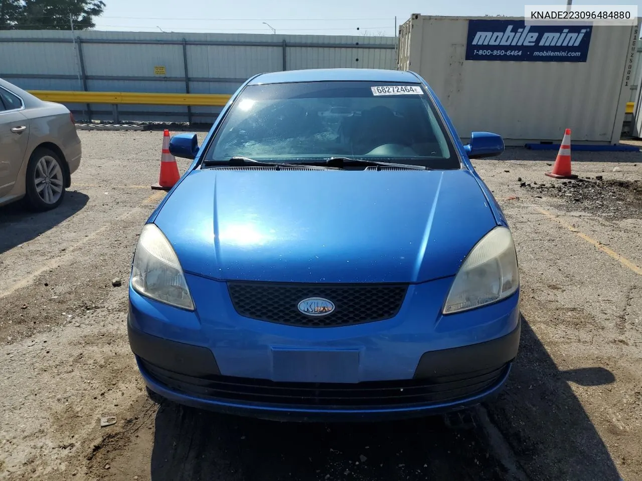 2009 Kia Rio Base VIN: KNADE223096484880 Lot: 68272464