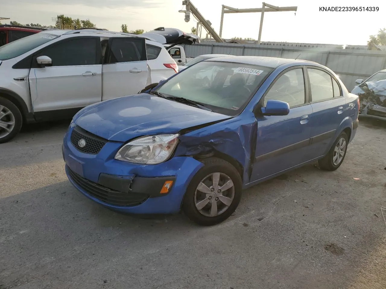 KNADE223396514339 2009 Kia Rio Base