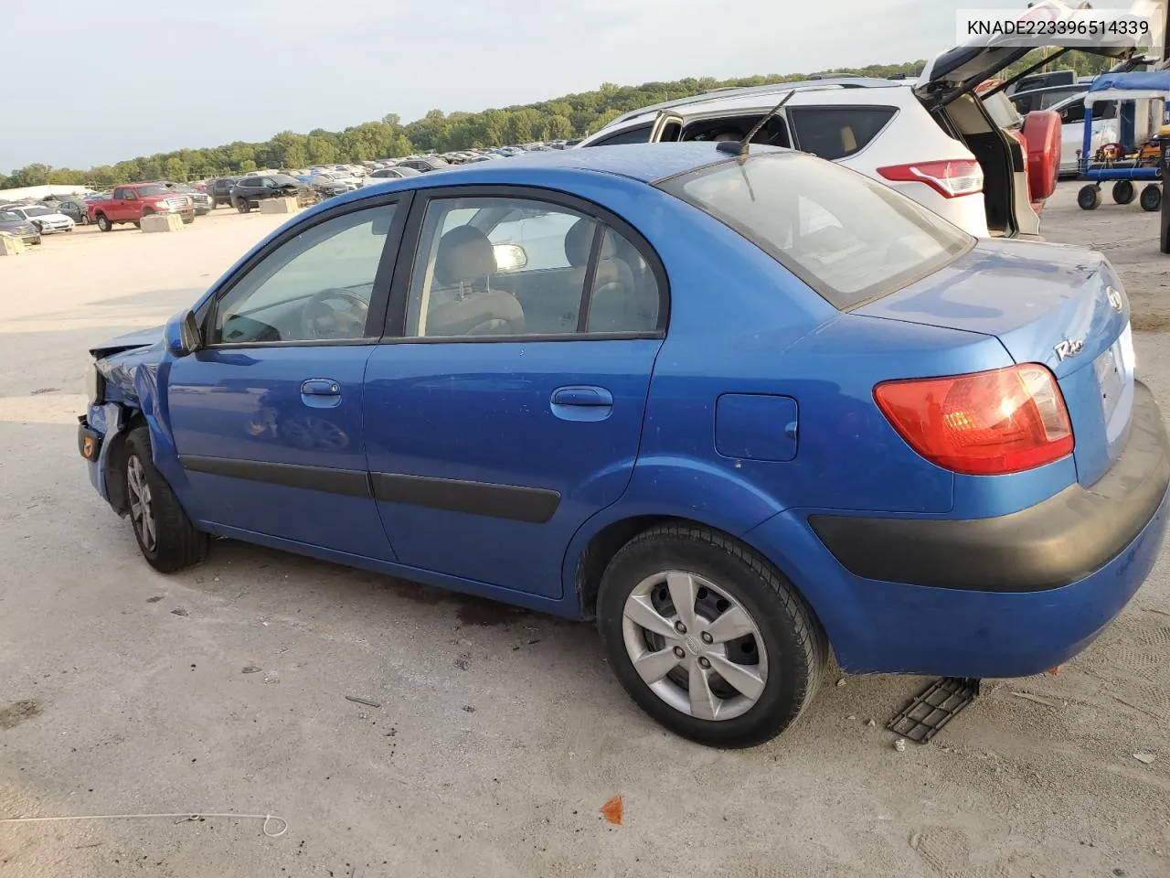 KNADE223396514339 2009 Kia Rio Base