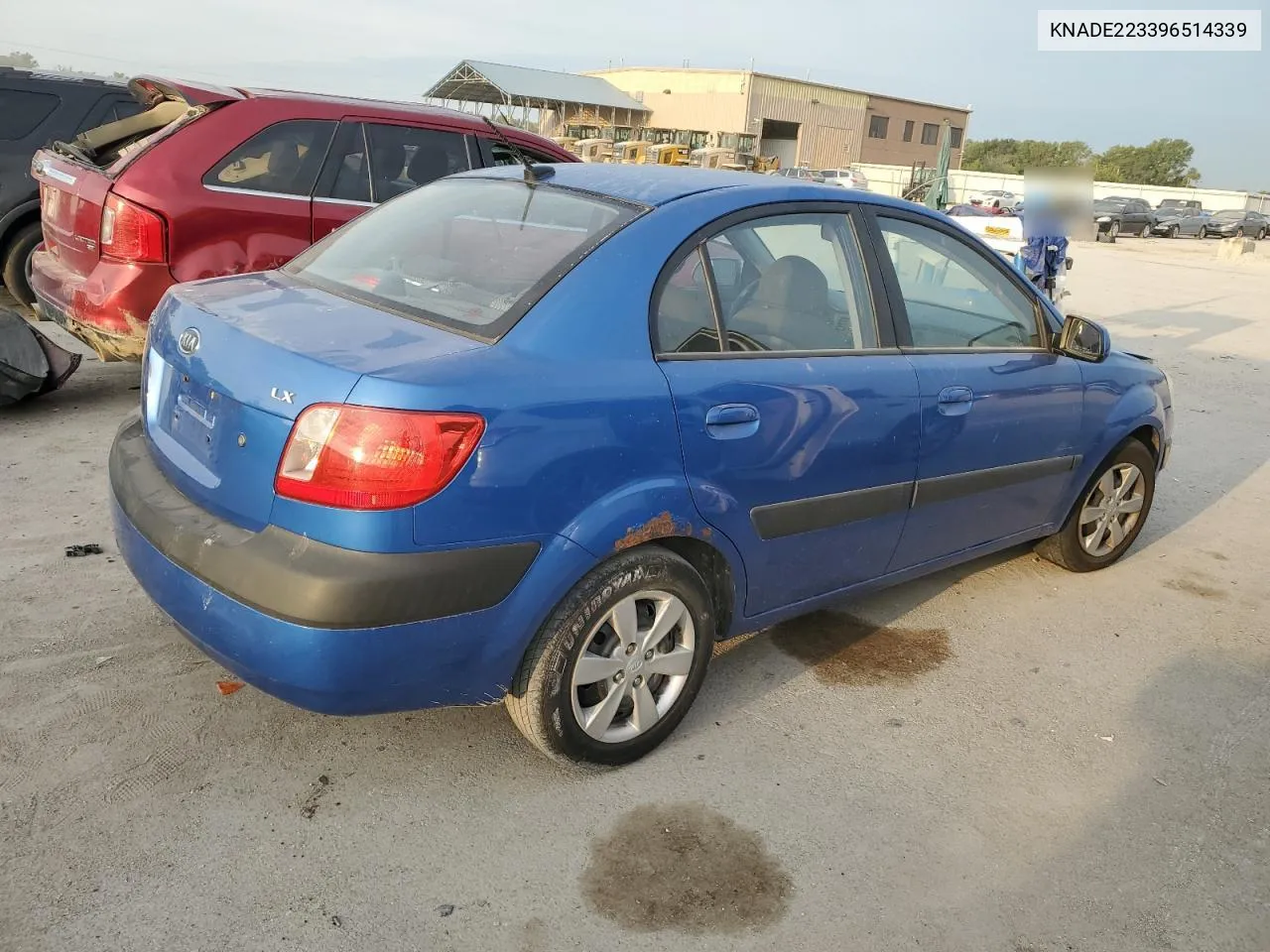 KNADE223396514339 2009 Kia Rio Base