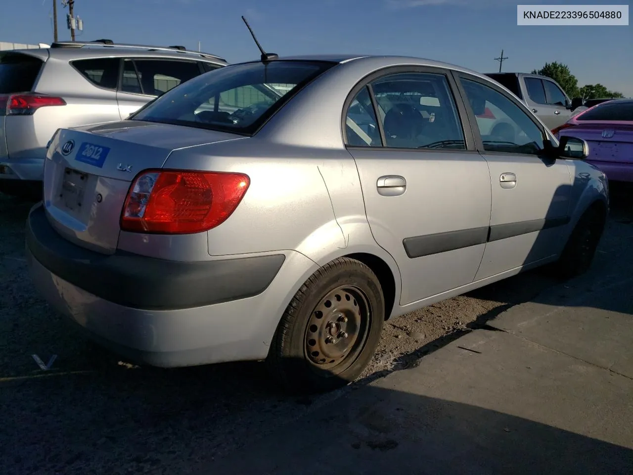 2009 Kia Rio Base VIN: KNADE223396504880 Lot: 68688864