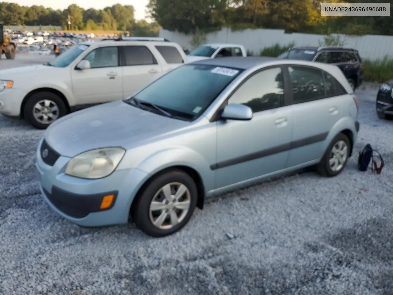 2009 Kia Rio 5 Sx VIN: KNADE243696496688 Lot: 69143474