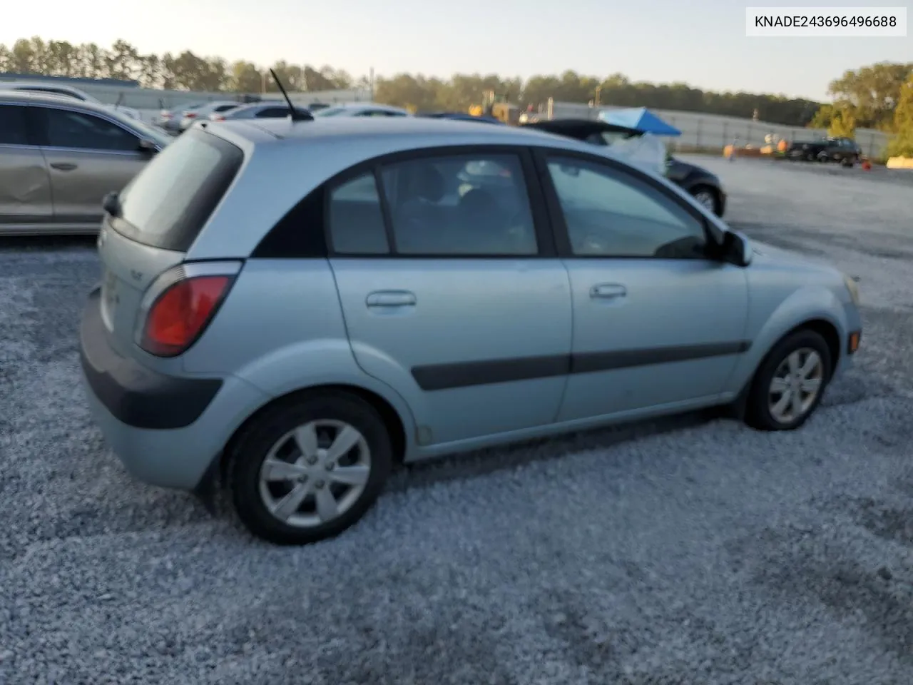 2009 Kia Rio 5 Sx VIN: KNADE243696496688 Lot: 69143474