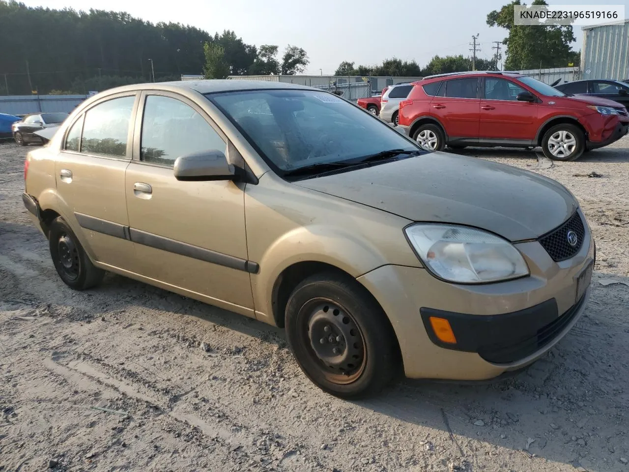 KNADE223196519166 2009 Kia Rio Base