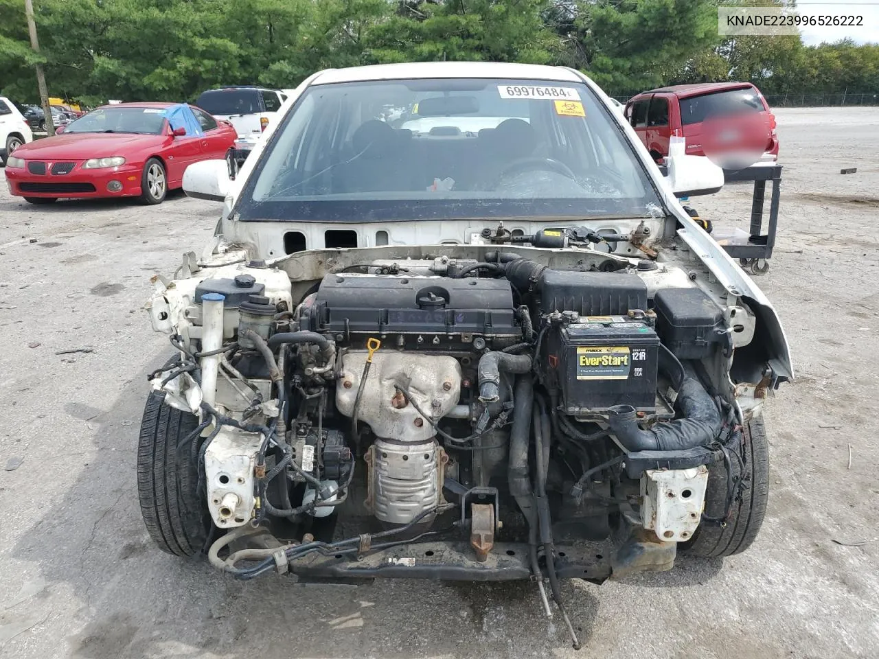 KNADE223996526222 2009 Kia Rio Base