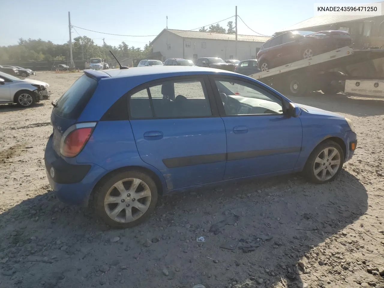 2009 Kia Rio 5 Sx VIN: KNADE243596471250 Lot: 70306634