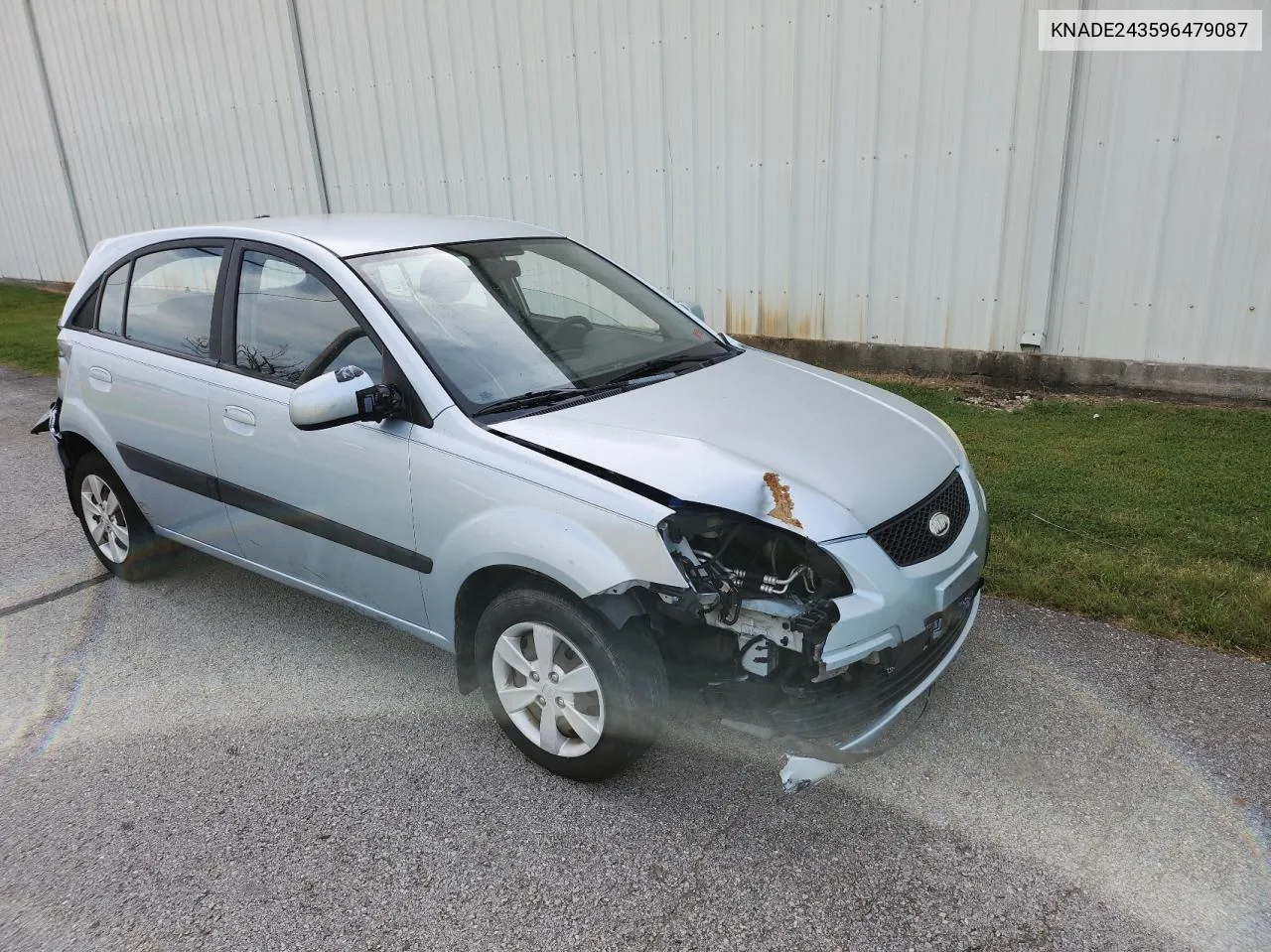 KNADE243596479087 2009 Kia Rio 5 Sx