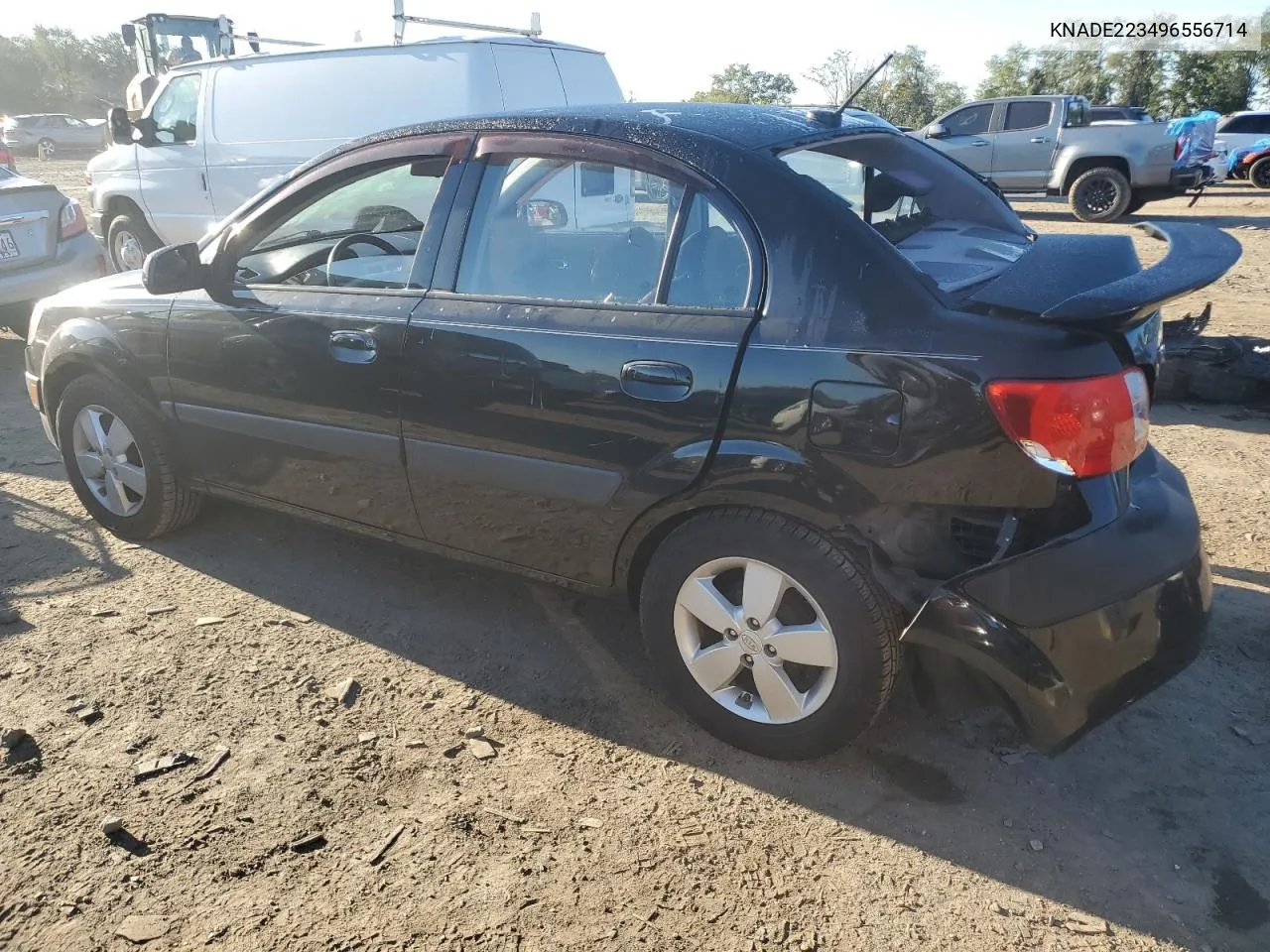 2009 Kia Rio Base VIN: KNADE223496556714 Lot: 75342454