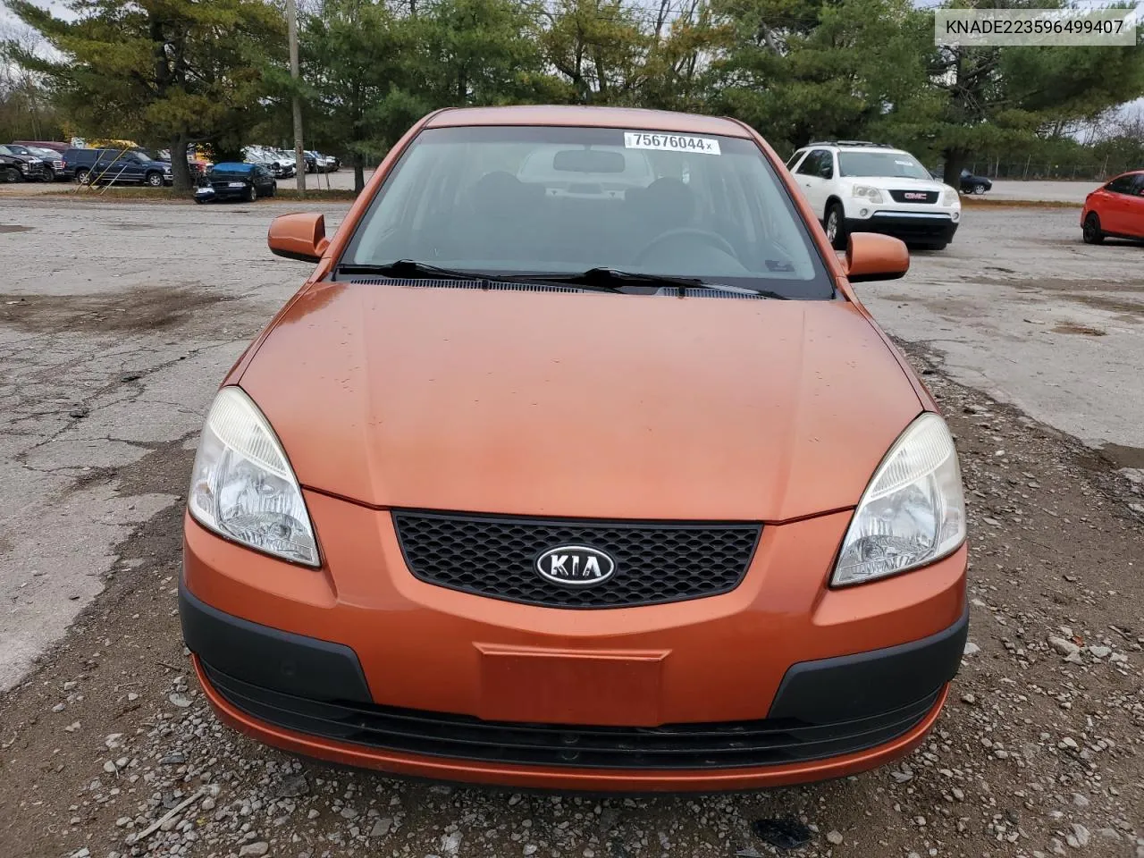 2009 Kia Rio Base VIN: KNADE223596499407 Lot: 75676044