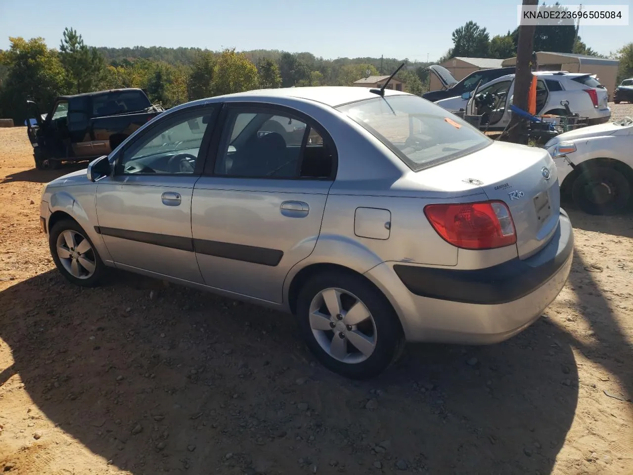 2009 Kia Rio Base VIN: KNADE223696505084 Lot: 75699614